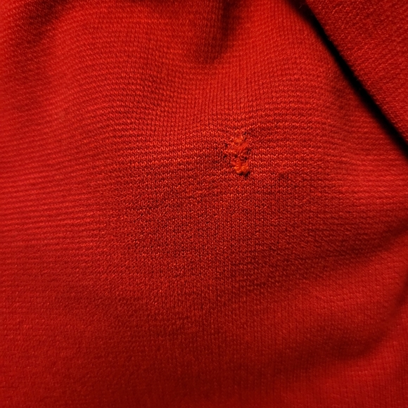 Muse Red Knit Pullover Dress Size 8 - Picture 7 of 7